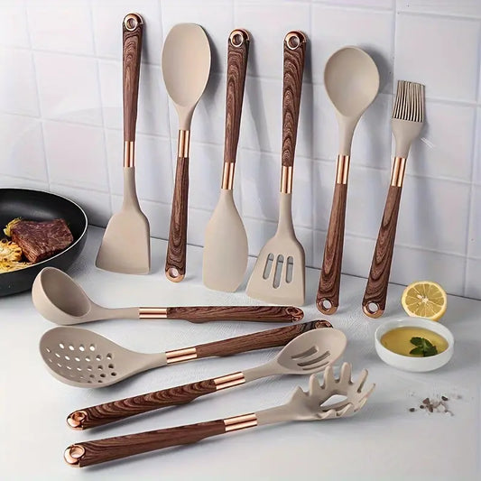 Ellington Essentials 10-Piece Silicone Cooking Utensil Set